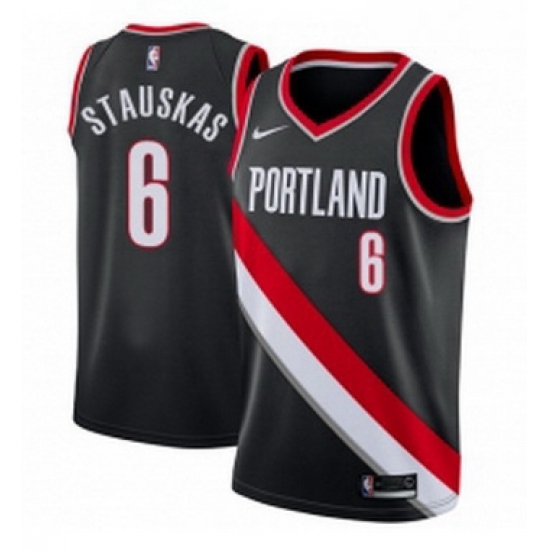 Youth Nike Portland Trail Blazers 6 Nik Stauskas Swingman Black NBA Jersey Icon Edition Youth Nike Portland Trail Blazers 6 Nik Stauskas Swingman Black NBA Jersey Icon Edition