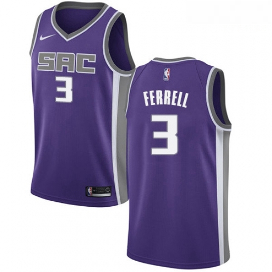 Mens Nike Sacramento Kings 3 Yogi Ferrell Swingman Purple NBA Jersey Icon Edition Mens Nike Sacramento Kings 3 Yogi Ferrell Swingman Purple NBA Jersey Icon Edition