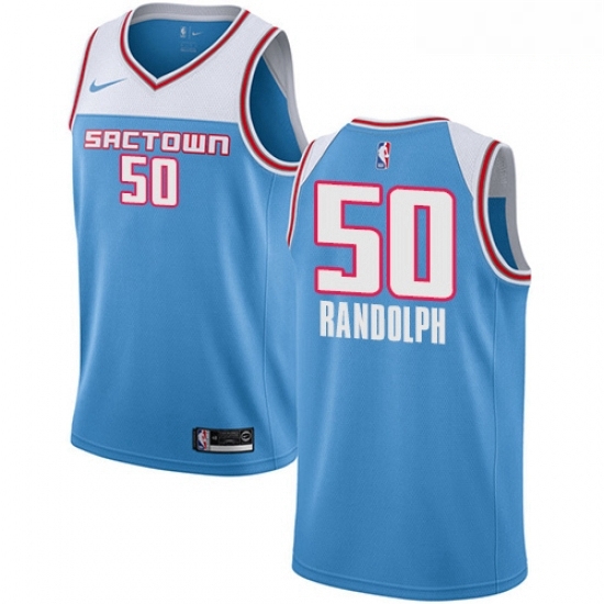 Mens Nike Sacramento Kings 50 Zach Randolph Swingman Blue NBA Jersey 2018 19 City Edition Mens Nike Sacramento Kings 50 Zach Randolph Swingman Blue NBA Jersey 2018 19 City Edition