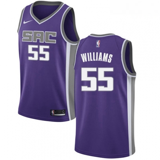 Mens Nike Sacramento Kings 55 Jason Williams Swingman Purple Road NBA Jersey Icon Edition Mens Nike Sacramento Kings 55 Jason Williams Swingman Purple Road NBA Jersey Icon Edition