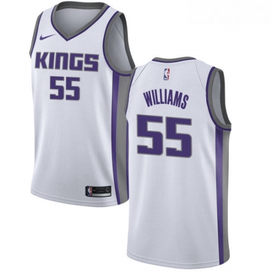 Mens Nike Sacramento Kings 55 Jason Williams Swingman White NBA Jersey Association Edition Mens Nike Sacramento Kings 55 Jason Williams Swingman White NBA Jersey Association Edition
