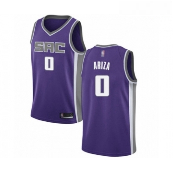 Mens Sacramento Kings 0 Trevor Ariza Authentic Purple Basketball Jersey Icon Edition Mens Sacramento Kings 0 Trevor Ariza Authentic Purple Basketball Jersey Icon Edition