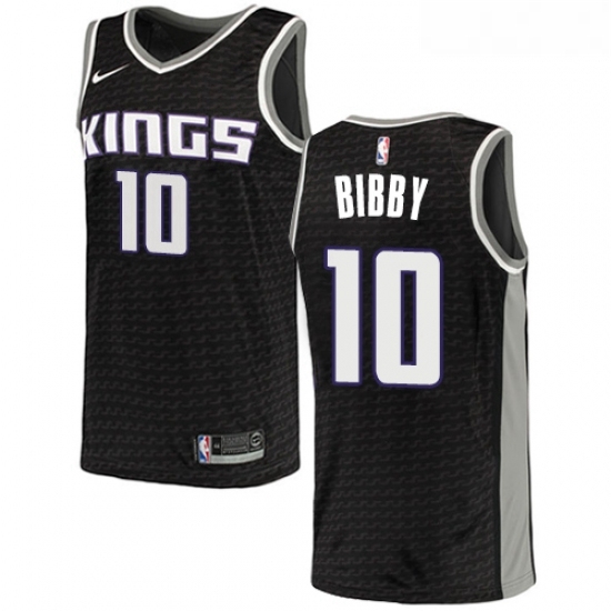 Womens Nike Sacramento Kings 10 Mike Bibby Swingman Black NBA Jersey Statement Edition Womens Nike Sacramento Kings 10 Mike Bibby Swingman Black NBA Jersey Statement Edition