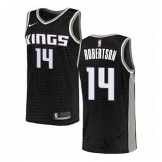 Womens Nike Sacramento Kings 14 Oscar Robertson Authentic Black NBA Jersey Statement Edition Womens Nike Sacramento Kings 14 Oscar Robertson Authentic Black NBA Jersey Statement Edition