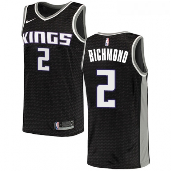 Womens Nike Sacramento Kings 2 Mitch Richmond Authentic Black NBA Jersey Statement Edition Womens Nike Sacramento Kings 2 Mitch Richmond Authentic Black NBA Jersey Statement Edition