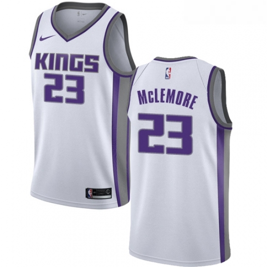 Womens Nike Sacramento Kings 23 Ben McLemore Swingman White NBA Jersey Association Edition Womens Nike Sacramento Kings 23 Ben McLemore Swingman White NBA Jersey Association Edition