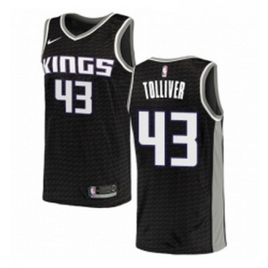 Womens Nike Sacramento Kings 43 Anthony Tolliver Swingman Black NBA Jersey Statement Edition Womens Nike Sacramento Kings 43 Anthony Tolliver Swingman Black NBA Jersey Statement Edition