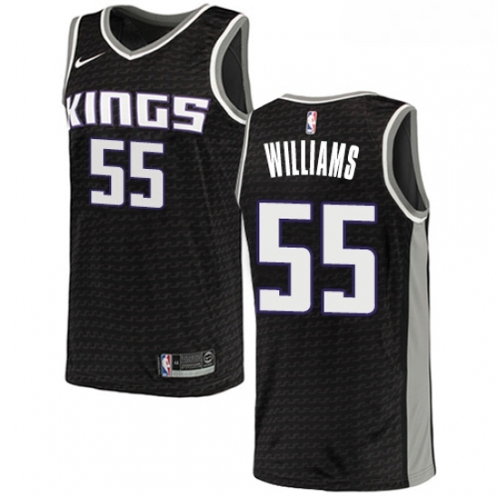 Womens Nike Sacramento Kings 55 Jason Williams Swingman Black NBA Jersey Statement Edition Womens Nike Sacramento Kings 55 Jason Williams Swingman Black NBA Jersey Statement Edition