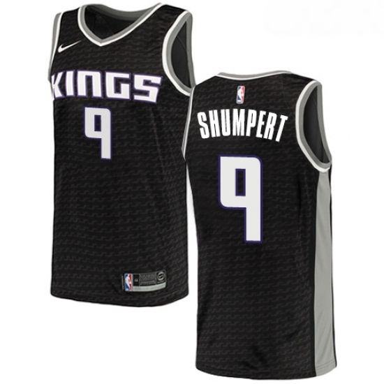 Womens Nike Sacramento Kings 9 Iman Shumpert Authentic Black NBA Jersey Statement Edition Womens Nike Sacramento Kings 9 Iman Shumpert Authentic Black NBA Jersey Statement Edition