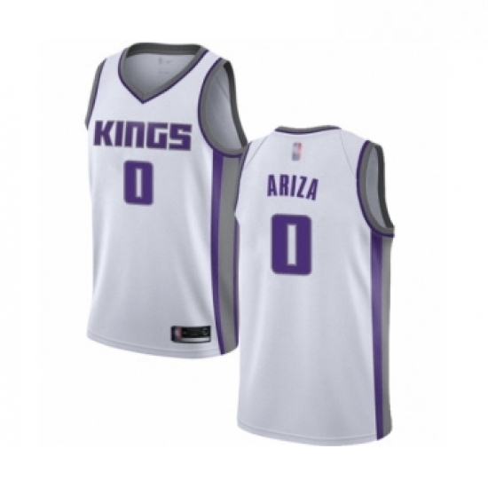 Womens Sacramento Kings 0 Trevor Ariza Swingman White Basketball Jersey Association Edition Womens Sacramento Kings 0 Trevor Ariza Swingman White Basketball Jersey Association Edition