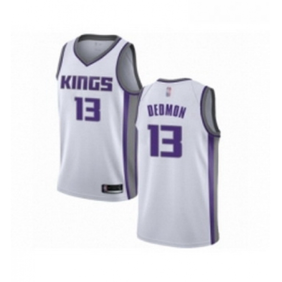 Womens Sacramento Kings 13 Dewayne Dedmon Swingman White Basketball Jersey Association Edition Womens Sacramento Kings 13 Dewayne Dedmon Swingman White Basketball Jersey Association Edition
