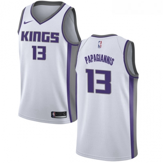 Youth Nike Sacramento Kings 13 Georgios Papagiannis Authentic White NBA Jersey Association Edition Youth Nike Sacramento Kings 13 Georgios Papagiannis Authentic White NBA Jersey Association Edition