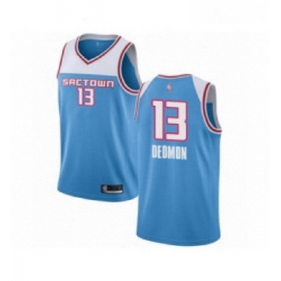 Youth Sacramento Kings 13 Dewayne Dedmon Swingman Blue Basketball Jersey 2018 19 City Edition Youth Sacramento Kings 13 Dewayne Dedmon Swingman Blue Basketball Jersey 2018 19 City Edition