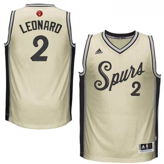 Youth Adidas San Antonio Spurs 2 Kawhi Leonard Authentic Cream 2015 16 Christmas Day NBA Jersey Youth Adidas San Antonio Spurs 2 Kawhi Leonard Authentic Cream 2015 16 Christmas Day NBA Jersey