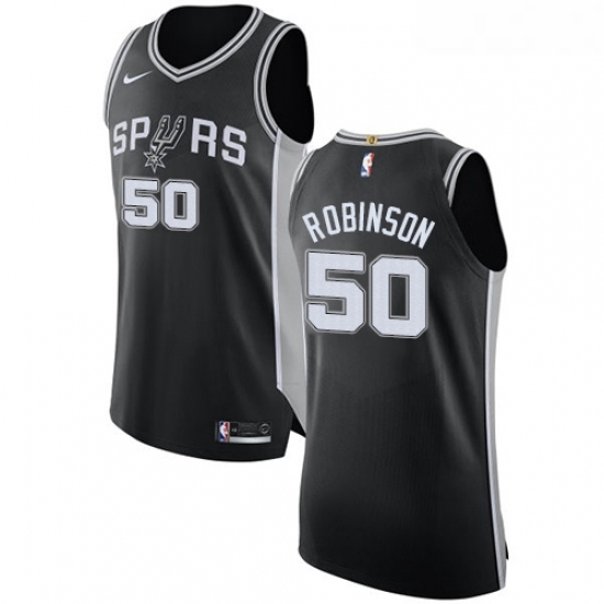 Youth Nike San Antonio Spurs 50 David Robinson Authentic Black Road NBA Jersey Icon Edition Youth Nike San Antonio Spurs 50 David Robinson Authentic Black Road NBA Jersey Icon Edition