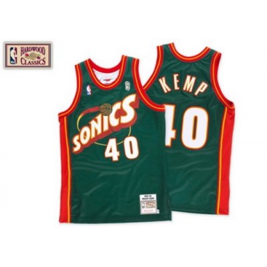 Seattle SuperSonics 1995 - 1996 Road Jersey - Shawn Kemp Seattle SuperSonics 1995 - 1996 Road Jersey - Shawn Kemp