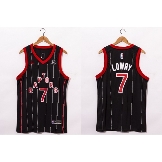 Men Toronto Raptors 7 Kyle Lowry Black 2021 Brand Jordan City Edition Swingman Jersey With The Sponsor Logo Men Toronto Raptors 7 Kyle Lowry Black 2021 Brand Jordan City Edition Swingman Jersey With The Sponsor Logo