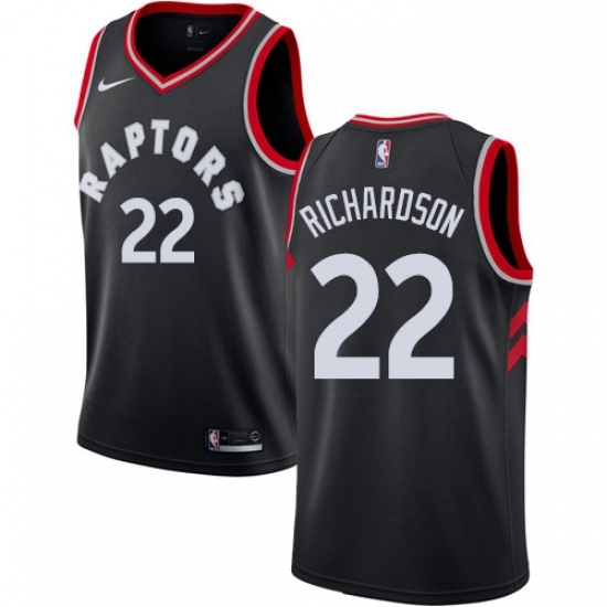 Womens Nike Toronto Raptors 22 Malachi Richardson Authentic Black NBA Jersey Statement Edition Womens Nike Toronto Raptors 22 Malachi Richardson Authentic Black NBA Jersey Statement Edition