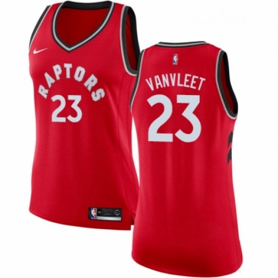 Womens Nike Toronto Raptors 23 Fred VanVleet Authentic Red NBA Jersey Icon Edition Womens Nike Toronto Raptors 23 Fred VanVleet Authentic Red NBA Jersey Icon Edition