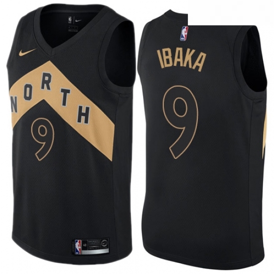 Womens Nike Toronto Raptors 9 Serge Ibaka Swingman Black NBA Jersey City Edition Womens Nike Toronto Raptors 9 Serge Ibaka Swingman Black NBA Jersey City Edition