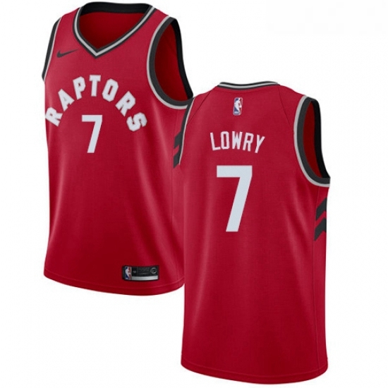 Youth Nike Toronto Raptors 7 Kyle Lowry Swingman Red Road NBA Jersey Icon Edition Youth Nike Toronto Raptors 7 Kyle Lowry Swingman Red Road NBA Jersey Icon Edition