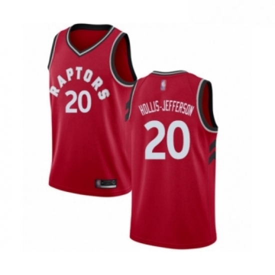 Youth Toronto Raptors 20 Rondae Hollis Jefferson Swingman Red Basketball Jersey Icon Edition Youth Toronto Raptors 20 Rondae Hollis Jefferson Swingman Red Basketball Jersey Icon Edition