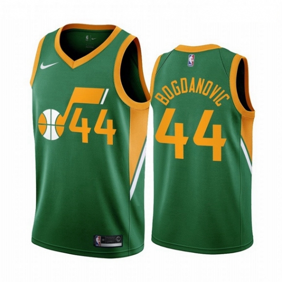 Men Utah Jazz 44 Bojan Bogdanovic Green NBA Swingman 2020 21 Earned Edition Jersey Men Utah Jazz 44 Bojan Bogdanovic Green NBA Swingman 2020 21 Earned Edition Jersey