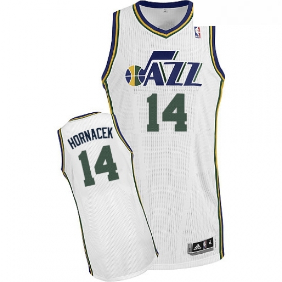 Womens Adidas Utah Jazz 14 Jeff Hornacek Authentic White Home NBA Jersey Womens Adidas Utah Jazz 14 Jeff Hornacek Authentic White Home NBA Jersey