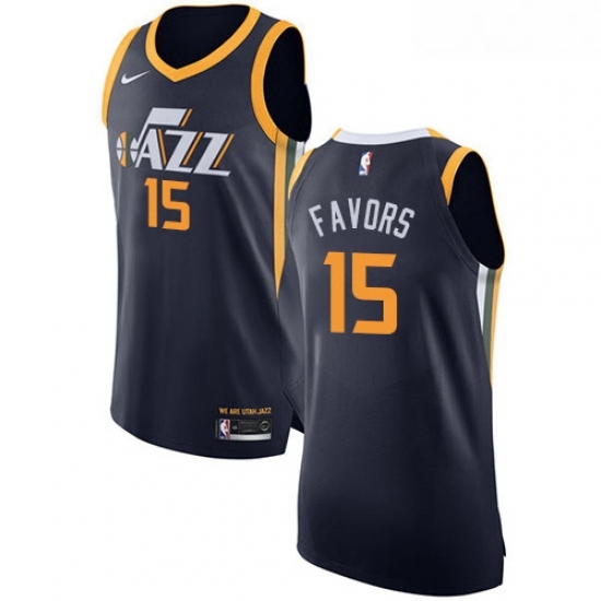 Womens Nike Utah Jazz 15 Derrick Favors Authentic Navy Blue Road NBA Jersey Icon Edition Womens Nike Utah Jazz 15 Derrick Favors Authentic Navy Blue Road NBA Jersey Icon Edition