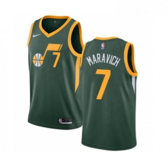 Womens Nike Utah Jazz 7 Pete Maravich Green Swingman Jersey Earned Edition Womens Nike Utah Jazz 7 Pete Maravich Green Swingman Jersey Earned Edition