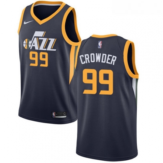 Womens Nike Utah Jazz 99 Jae Crowder Swingman Navy Blue Road NBA Jersey Icon Edition Womens Nike Utah Jazz 99 Jae Crowder Swingman Navy Blue Road NBA Jersey Icon Edition