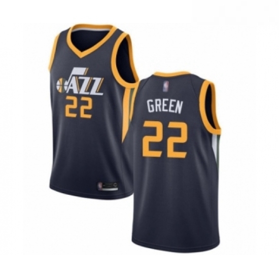 Womens Utah Jazz 22 Jeff Green Swingman Navy Blue Basketball Jersey Icon Edition Womens Utah Jazz 22 Jeff Green Swingman Navy Blue Basketball Jersey Icon Edition