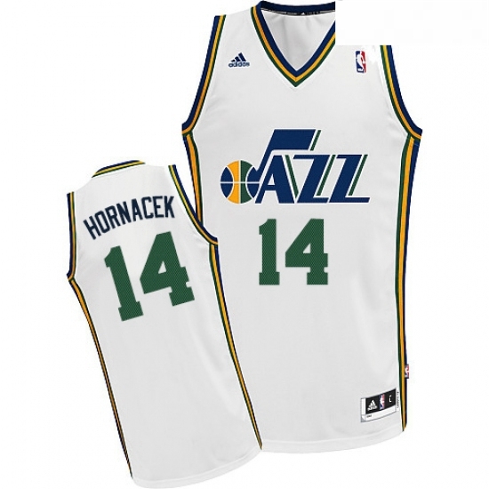 Youth Adidas Utah Jazz 14 Jeff Hornacek Swingman White Home NBA Jersey Youth Adidas Utah Jazz 14 Jeff Hornacek Swingman White Home NBA Jersey