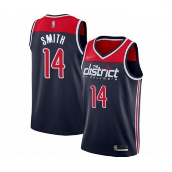 Men Washington Wizards Ish Smith Authentic Navy Blue Finished Basketball Jersey Statement Edition Men Washington Wizards Ish Smith Authentic Navy Blue Finished Basketball Jersey Statement Edition