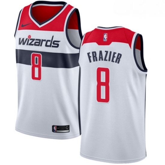 Mens Nike Washington Wizards 8 Tim Frazier Swingman White Home NBA Jersey Association Edition Mens Nike Washington Wizards 8 Tim Frazier Swingman White Home NBA Jersey Association Edition