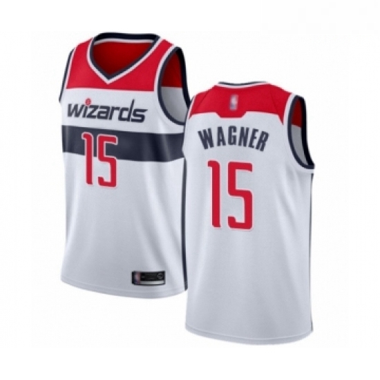 Mens Washington Wizards 15 Moritz Wagner Authentic White Basketball Jersey Association Edition Mens Washington Wizards 15 Moritz Wagner Authentic White Basketball Jersey Association Edition