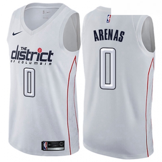 Womens Nike Washington Wizards 0 Gilbert Arenas Swingman White NBA Jersey City Edition Womens Nike Washington Wizards 0 Gilbert Arenas Swingman White NBA Jersey City Edition