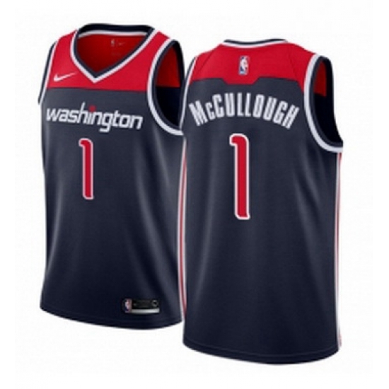 Womens Nike Washington Wizards 1 Chris McCullough Swingman Navy Blue NBA Jersey Statement Edition Womens Nike Washington Wizards 1 Chris McCullough Swingman Navy Blue NBA Jersey Statement Edition