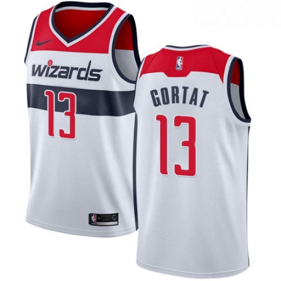 Womens Nike Washington Wizards 13 Marcin Gortat Swingman White Home NBA Jersey Association Edition Womens Nike Washington Wizards 13 Marcin Gortat Swingman White Home NBA Jersey Association Edition