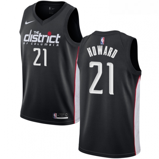 Womens Nike Washington Wizards 21 Dwight Howard Swingman Black NBA Jersey City Edition Womens Nike Washington Wizards 21 Dwight Howard Swingman Black NBA Jersey City Edition