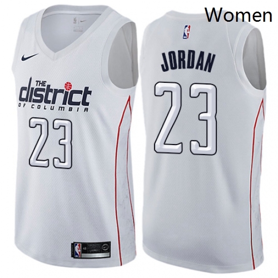 Womens Nike Washington Wizards 23 Michael Jordan Swingman White NBA Jersey City Edition Womens Nike Washington Wizards 23 Michael Jordan Swingman White NBA Jersey City Edition