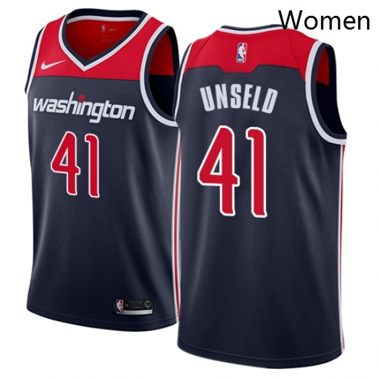 Womens Nike Washington Wizards 41 Wes Unseld Authentic Navy Blue NBA Jersey Statement Edition Womens Nike Washington Wizards 41 Wes Unseld Authentic Navy Blue NBA Jersey Statement Edition