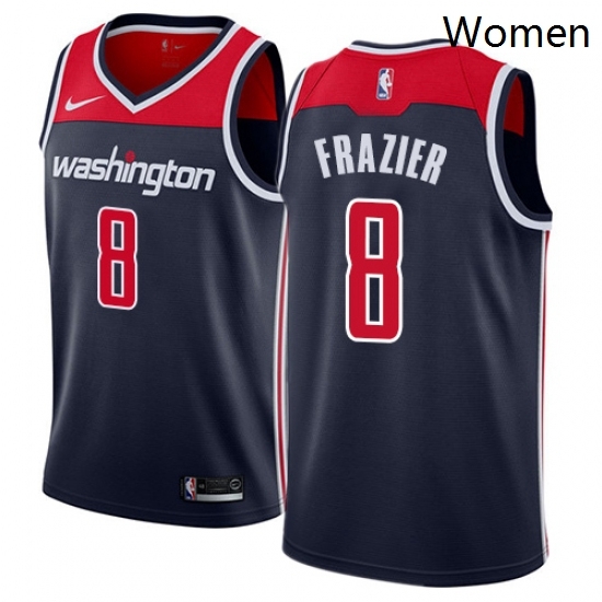 Womens Nike Washington Wizards 8 Tim Frazier Authentic Navy Blue NBA Jersey Statement Edition Womens Nike Washington Wizards 8 Tim Frazier Authentic Navy Blue NBA Jersey Statement Edition