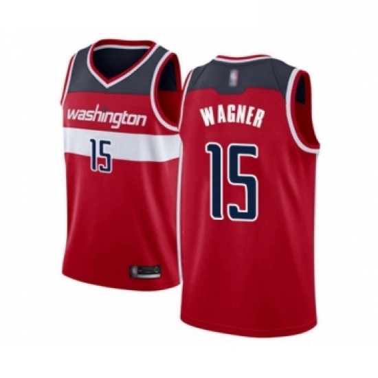 Womens Washington Wizards 15 Moritz Wagner Swingman Red Basketball Jersey Icon Edition Womens Washington Wizards 15 Moritz Wagner Swingman Red Basketball Jersey Icon Edition