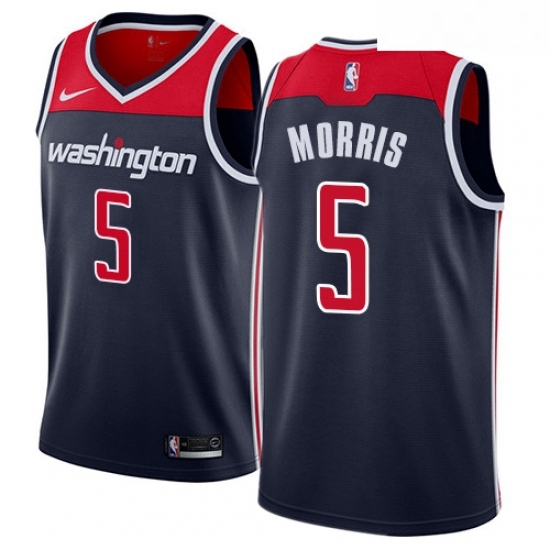 Youth Nike Washington Wizards 5 Markieff Morris Swingman Navy Blue NBA Jersey Statement Edition Youth Nike Washington Wizards 5 Markieff Morris Swingman Navy Blue NBA Jersey Statement Edition