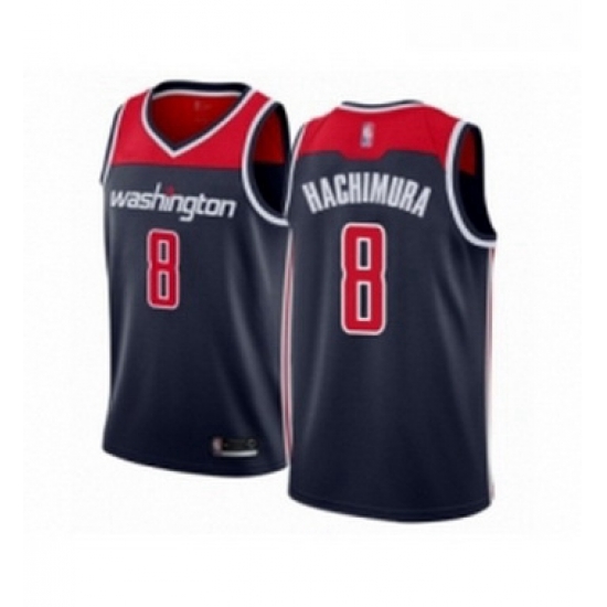 Youth Washington Wizards 8 Rui Hachimura Swingman Navy Blue Basketball Jersey Statement Edition Youth Washington Wizards 8 Rui Hachimura Swingman Navy Blue Basketball Jersey Statement Edition