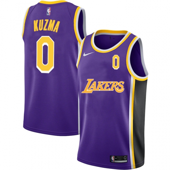 Lakers 0 Kyle Kuzma Purple 2020 2021 New City Edition Nike Swingman Jerseys Lakers 0 Kyle Kuzma Purple 2020 2021 New City Edition Nike Swingman Jerseys