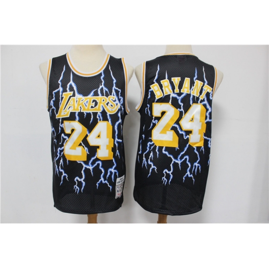 Lakers 24 Kobe Bryant Black Hardwood Classics Lightning Limited Edition Jersey Lakers 24 Kobe Bryant Black Hardwood Classics Lightning Limited Edition Jersey