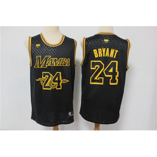 Lakers 24 Kobe Bryant Black Mamba Swingman Jersey Lakers 24 Kobe Bryant Black Mamba Swingman Jersey