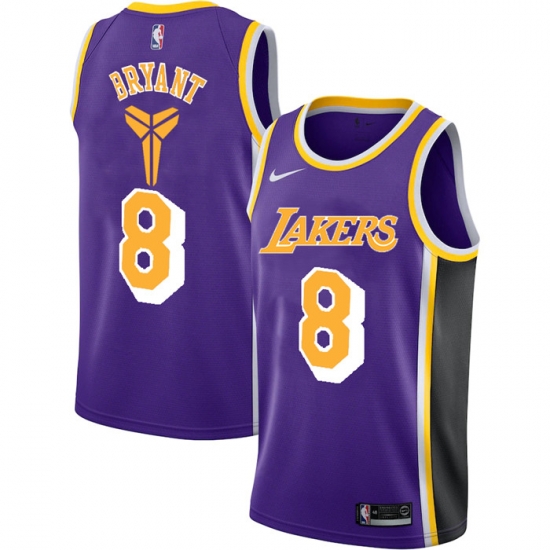 Lakers 8 Kobe Bryant Purple Nike Swingman Jersey Lakers 8 Kobe Bryant Purple Nike Swingman Jersey